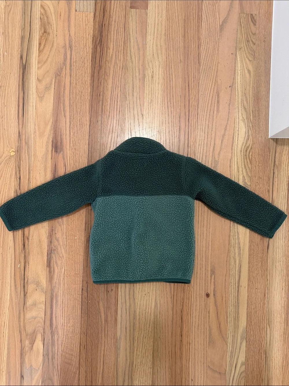 OshKosh B’gosh Sherpa Fleece Jacket 4T Colorblock Green